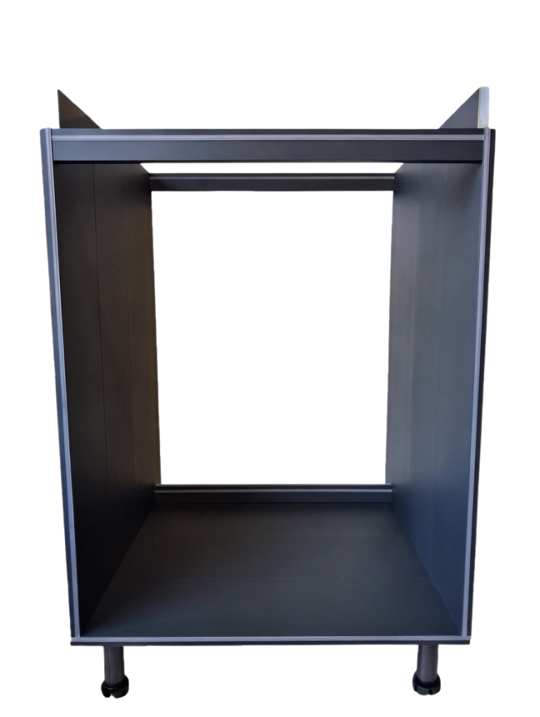Armazón fregadero ConstanKitchen — caja de aluminio negro