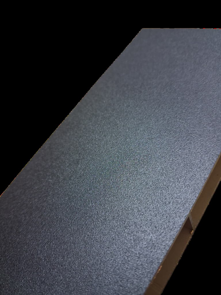 ConstanKitchen lacquered aluminium — finish texture