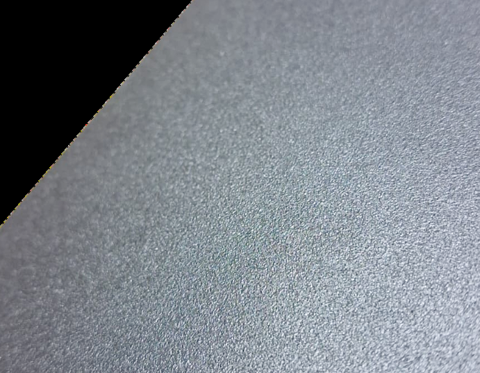 Aluminio lacado ConstanKitchen — textura del acabado