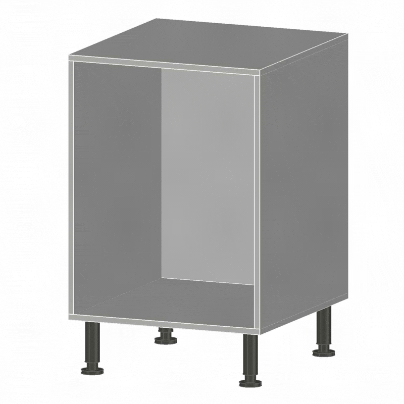 ConstanKitchen base and tall frames — technical render