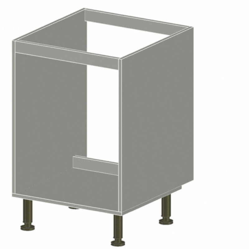 ConstanKitchen sink frames — technical render